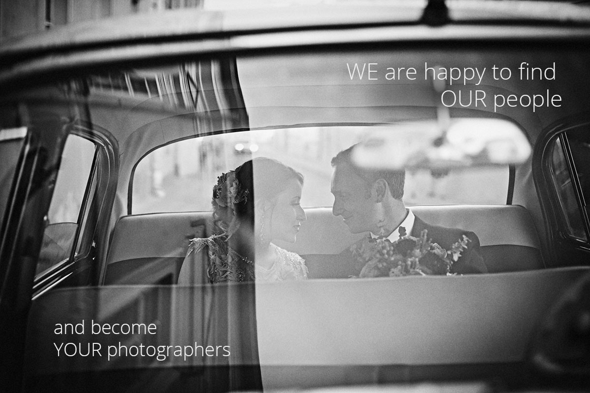We are happy to find our people and become your photographers.